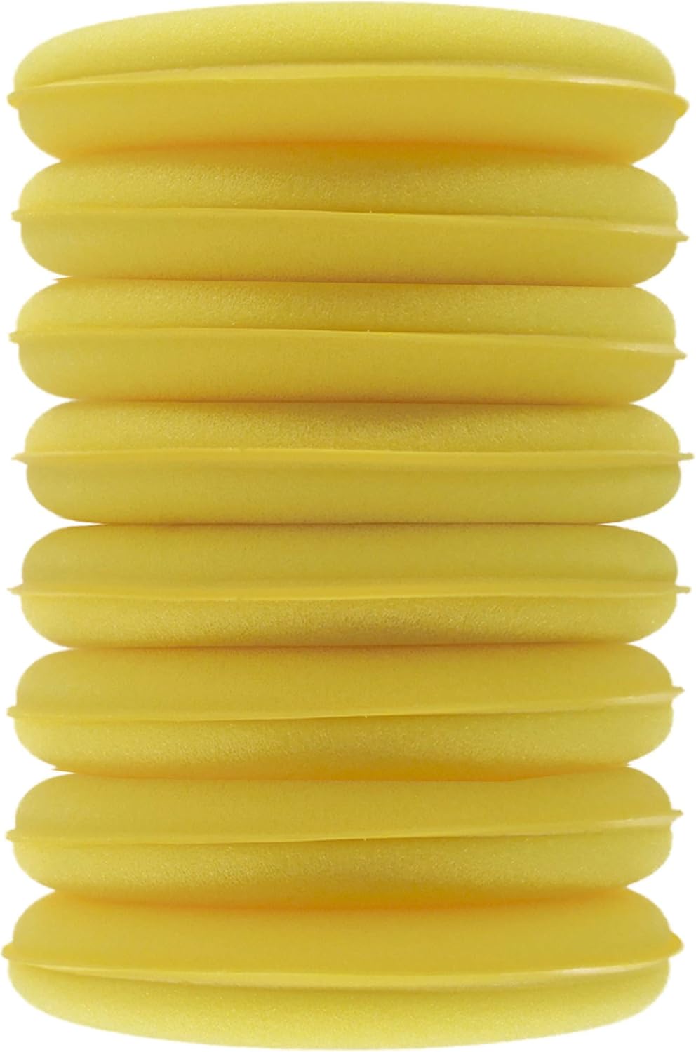 Polyte Foam Detailing Applicator Pad (Yellow, 8 Pack, 4.3 in)