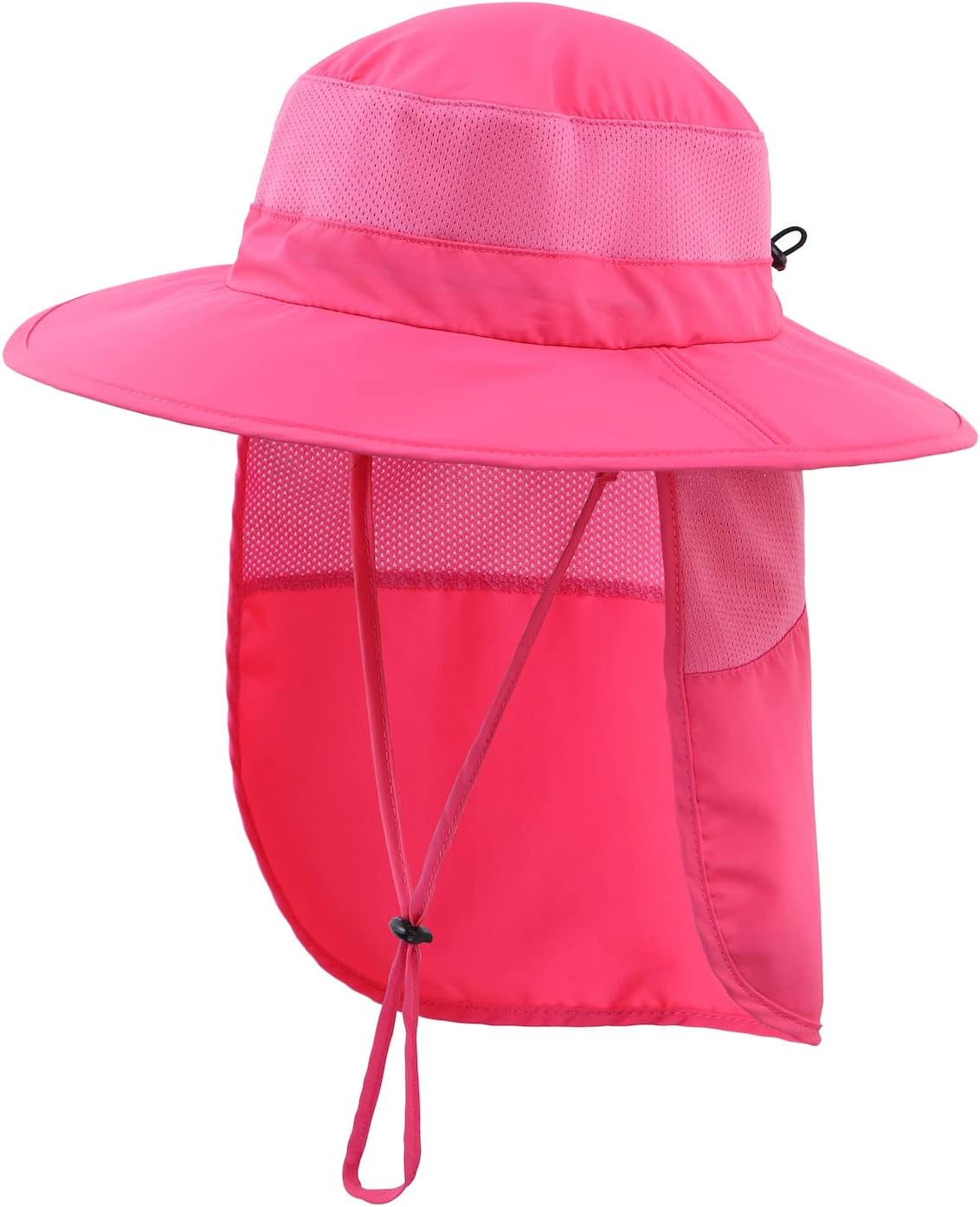 Home Prefer Outdoor UPF50  Kids Sun Hat Wide Brim Fishing Hat with Neck Flap