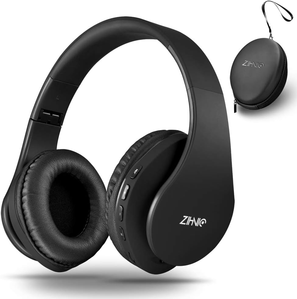 These wireless headphones are an amazing upgrade from my wires earbuds I had been using while grocery shopping. They charge quickly, hold a charge well, the case is convenient, they fold which is great, they are inexpensive, and they work very well. Sound quality and overall quality has really impressed me. Excellent headphones!