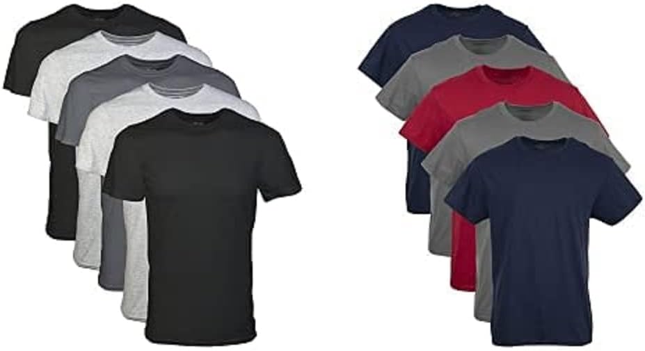 Gildan Men's Crew T-Shirts, Multipack, Style G1100