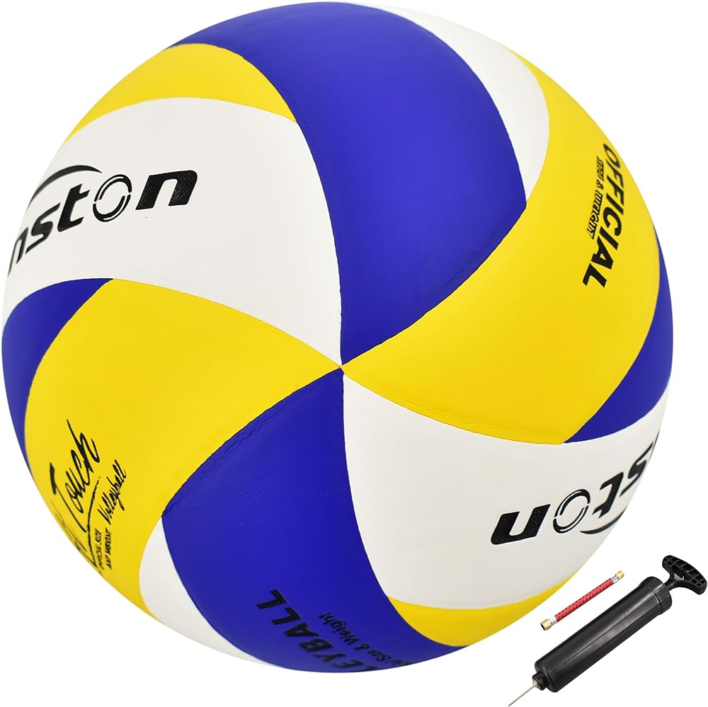 Senston Soft Volleyball Official Size 5 - Beach Volleyball for Indoor/Outdoor Play/Entertainment