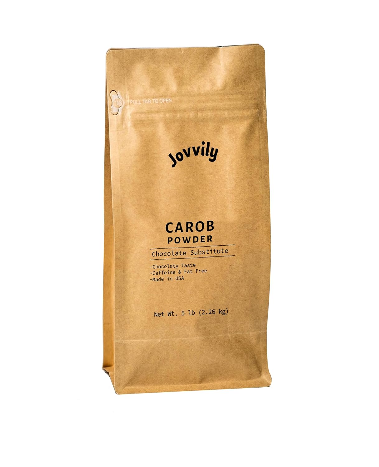 Jovvily Carob Powder - 5 lb - Milkshakes - Smoothies - Baked Goods.