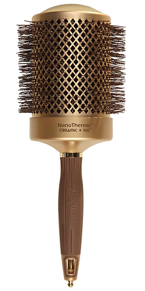 Olivia Garden NanoThermic Ceramic + Ion Round Thermal Hair Brush (not electrical)