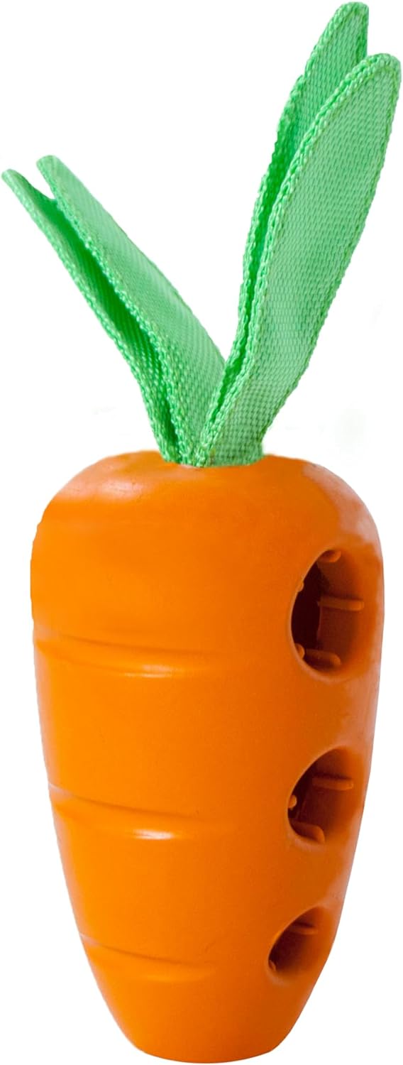 Petstages Carrot Stuffer Treat-Dispensing Interactive Dog Toy