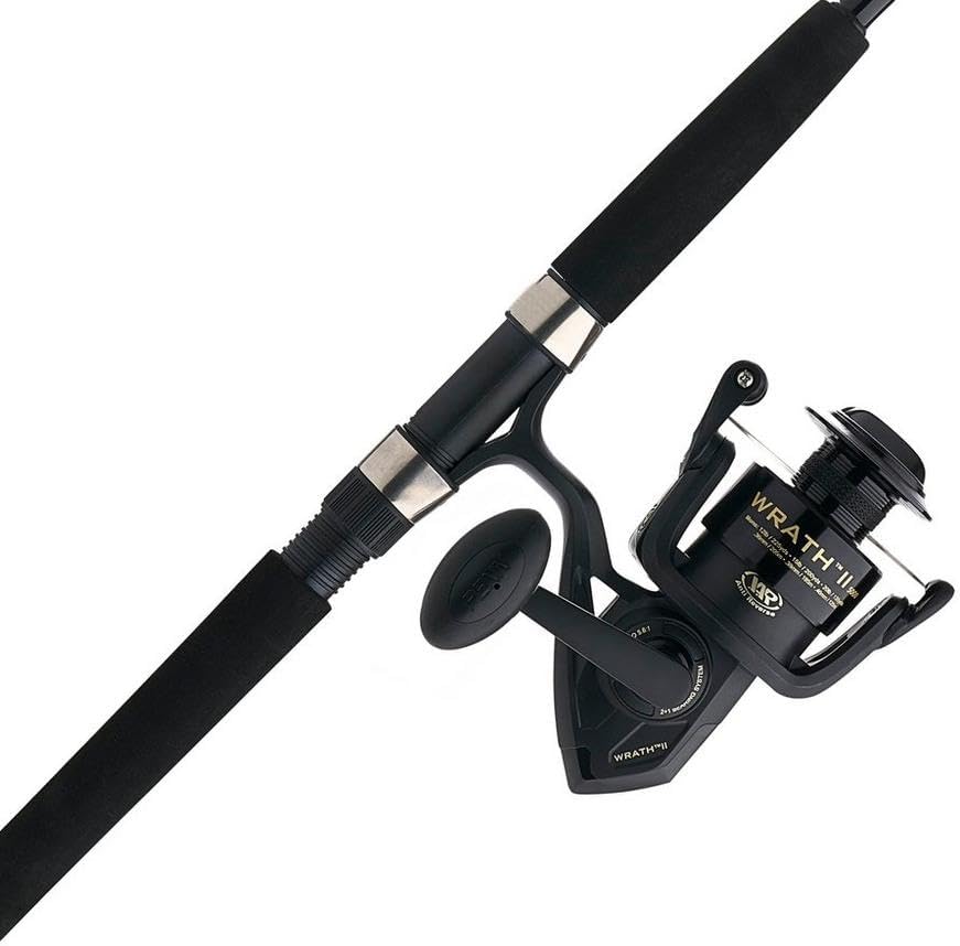 PENN Wrath II Spinning Reel and Fishing Rod Combo