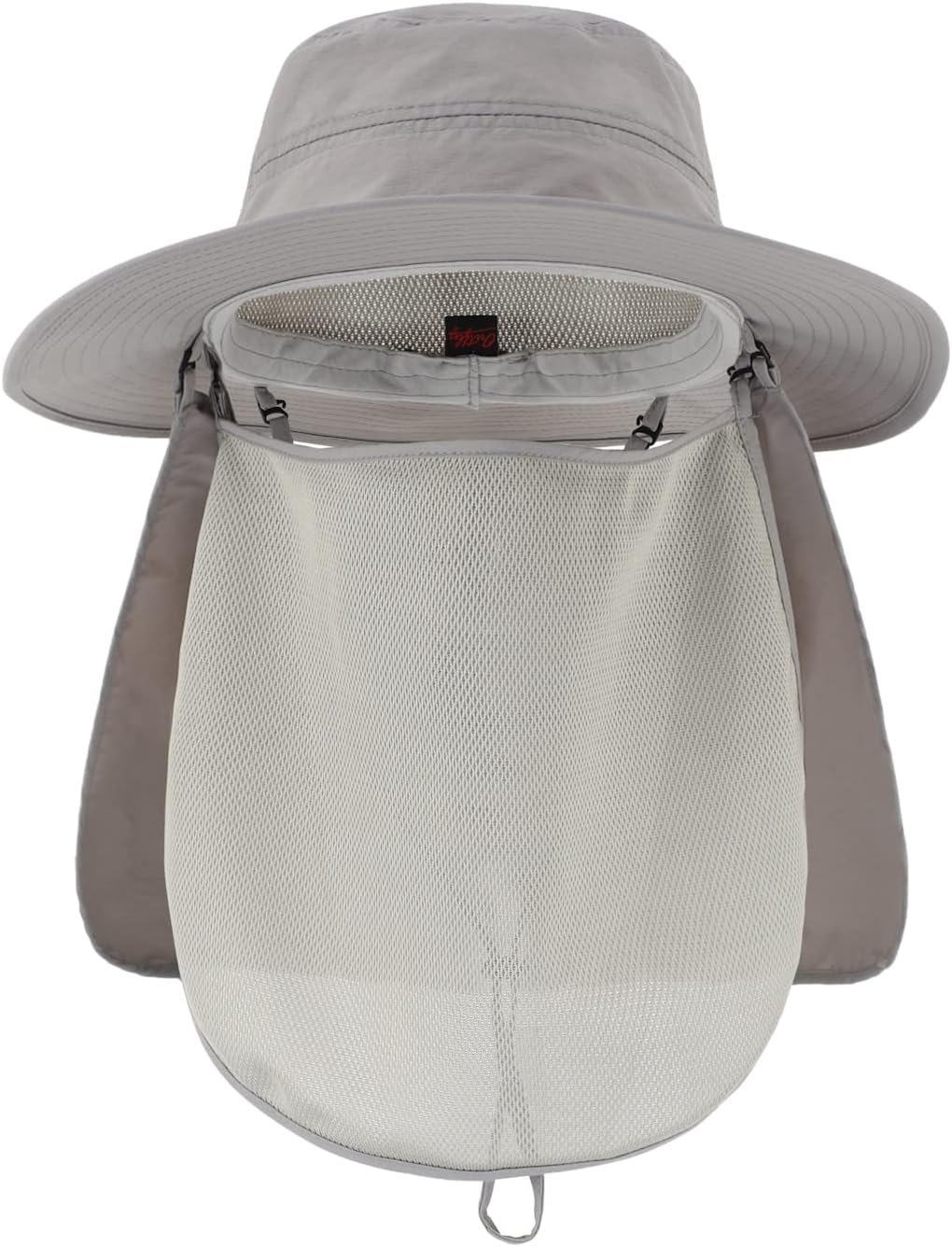 Home Prefer UPF50  Mens Sun Hat with Neck Flap Wide Brim UV Sun Protection Hat with Neck Flap Womens Gardening Beach Fishing