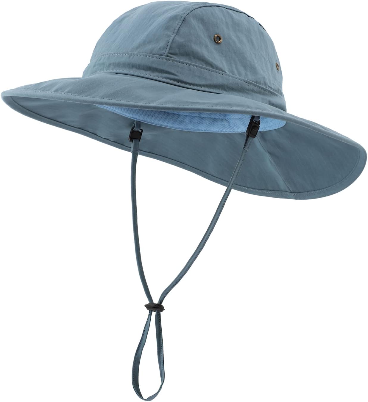 Home Prefer Summer UPF 50  Men' Bucket Sun Hat Wide Brim Fishing Hat Safari Hat