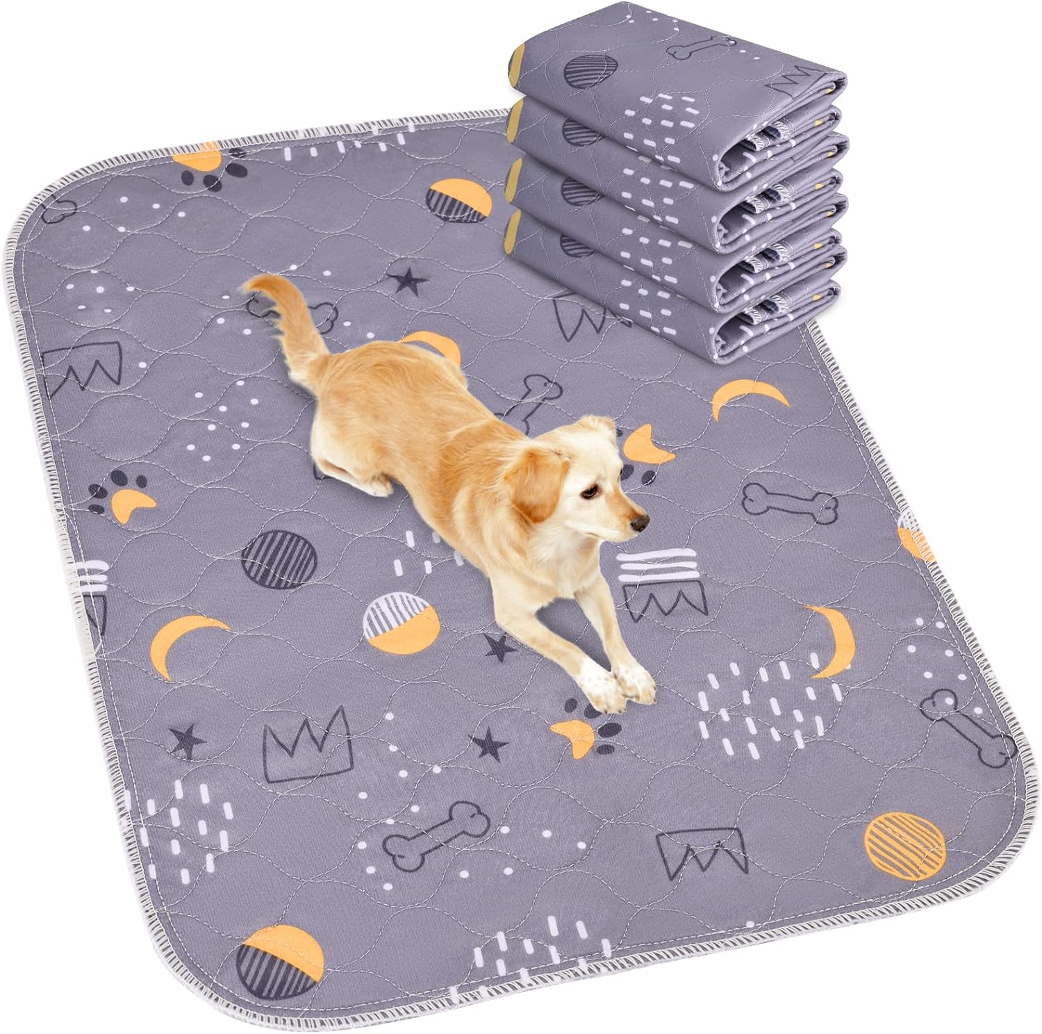 UPSKY+Washable+Pee+Pads+for+Dogs+4+Pack+Reusable+Puppy+Pads+Waterproof+Pet+Training+Pads%2c+Non-Slip+Dog+Mats+Fast+Absorbent+Whelping+Pads+for+Playpen%2c+Potty%2c+Crate%2c+Bed%2c+18%ef%bf%bd%ef%bf%bd+x+24%ef%bf%bd%ef%bf%bd