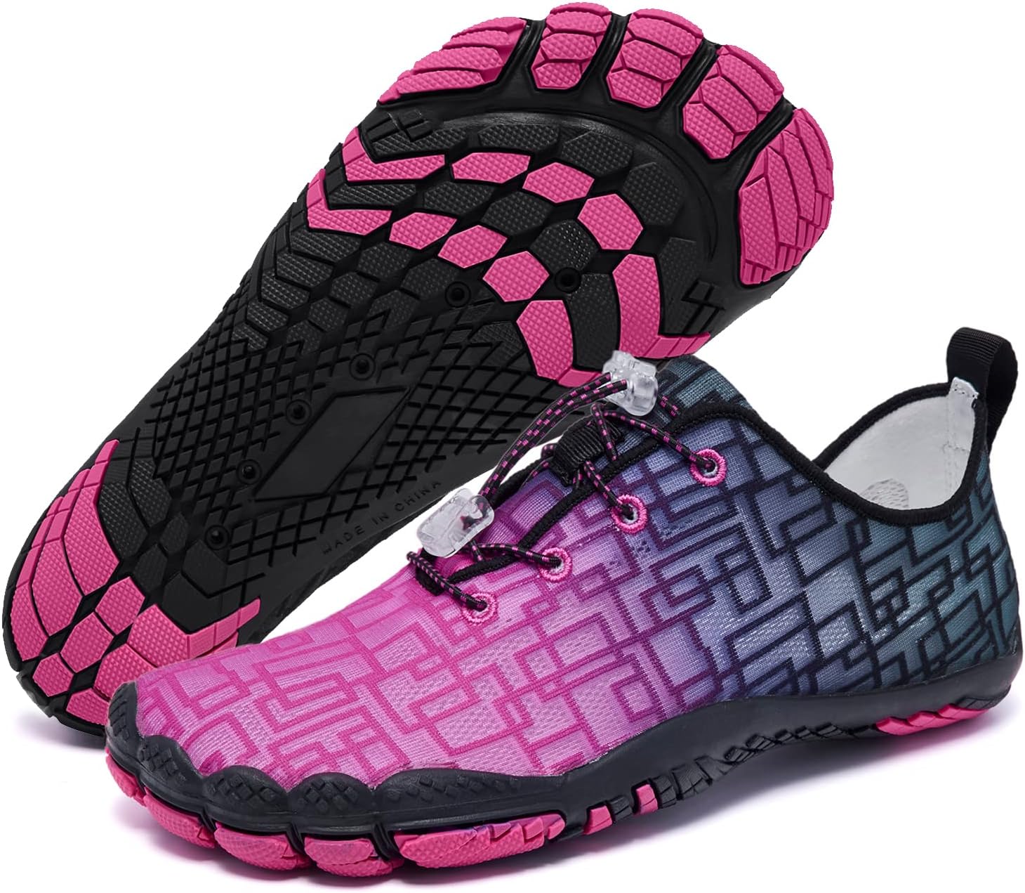 Racqua Water Shoes Quick Dry Barefoot Beach Aqua Sport Swim Surf Pool Hiking Diving Walking for Men Women