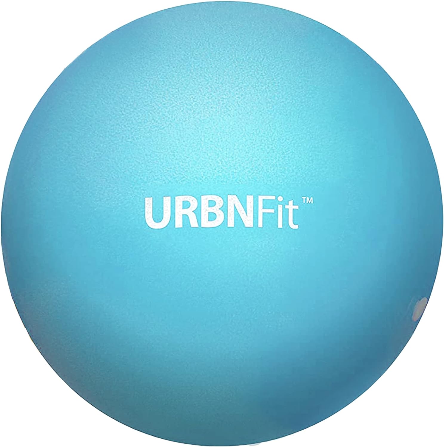 URBNFit Small Exercise Ball - 9-inch Mini Pilates Ball with Fitness Guide for Yoga, Barre, Physical Therapy, Stretching & Core Stability Workout