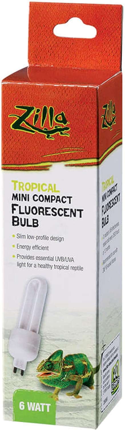 Zilla Mini Compact Fluorescent Bulbs Tropical