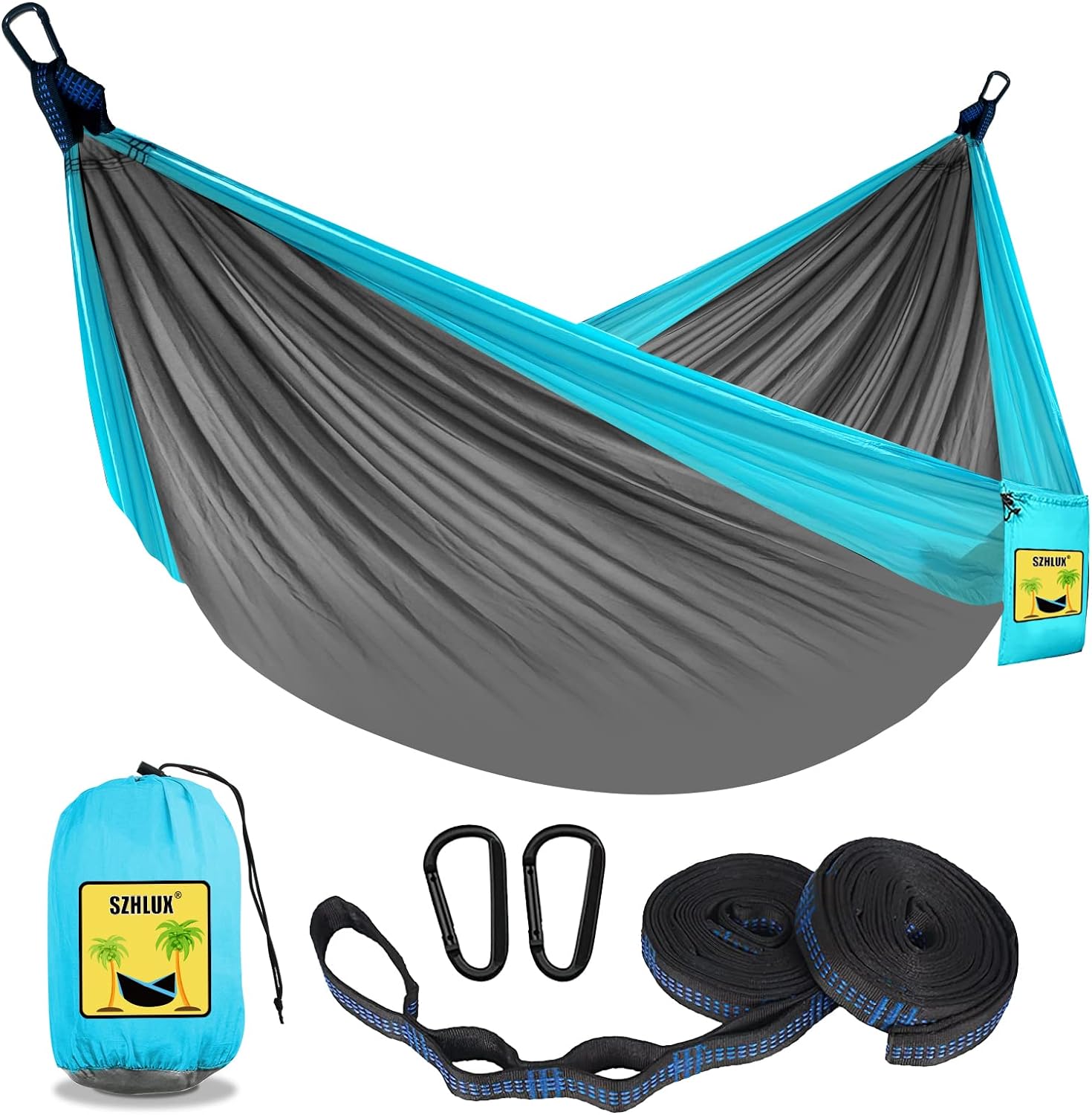 I've wanted a hammock for a while, and with a weekend camping trip coming up, I finally got this one. I'd never even used a hammock before, so I waited till everyone else left the campsite before I actually tried to get into it so I didn't look like a moron if I failed. Figured it out pretty quickly, though I'm still working out the ideal height for both getting into it and out of it. I'm 'older' so getting out is tough.The hammock is very easy to set up and to adjust. The straps give a lot of o