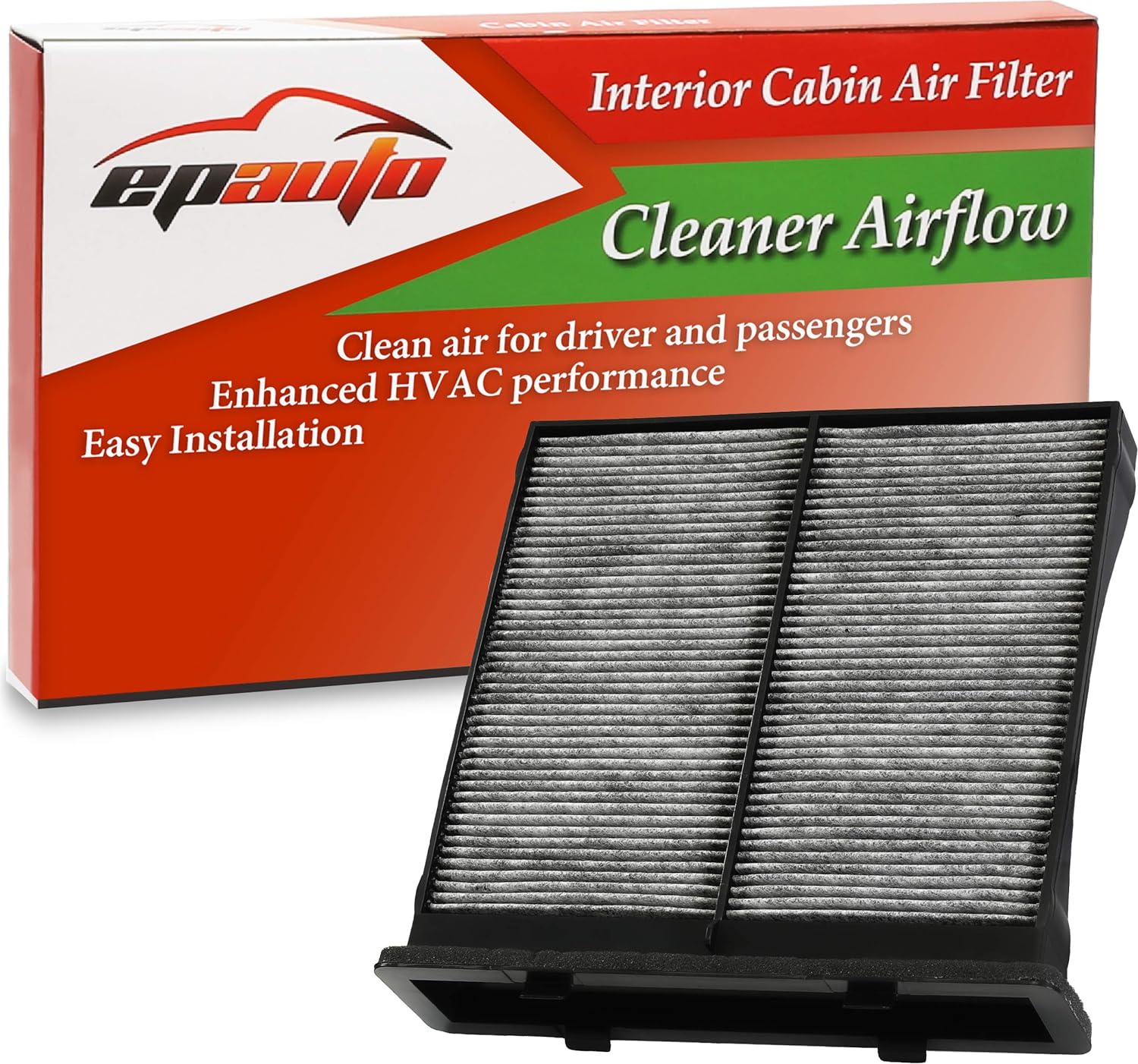 EPAuto CP930 (CF10930) Replacement for Subaru Premium Cabin Air Filter includes Activated Carbon