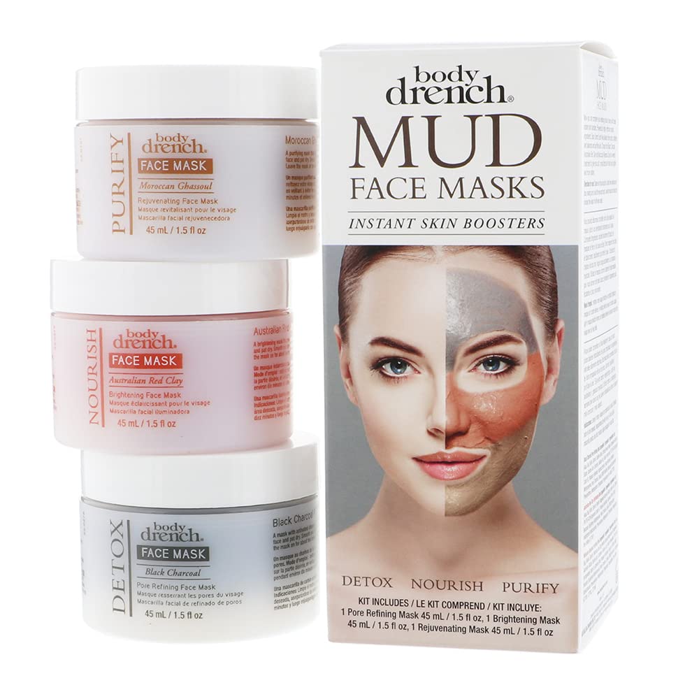 Body Drench Mask Trio Pack Detox/Nourish/Purify