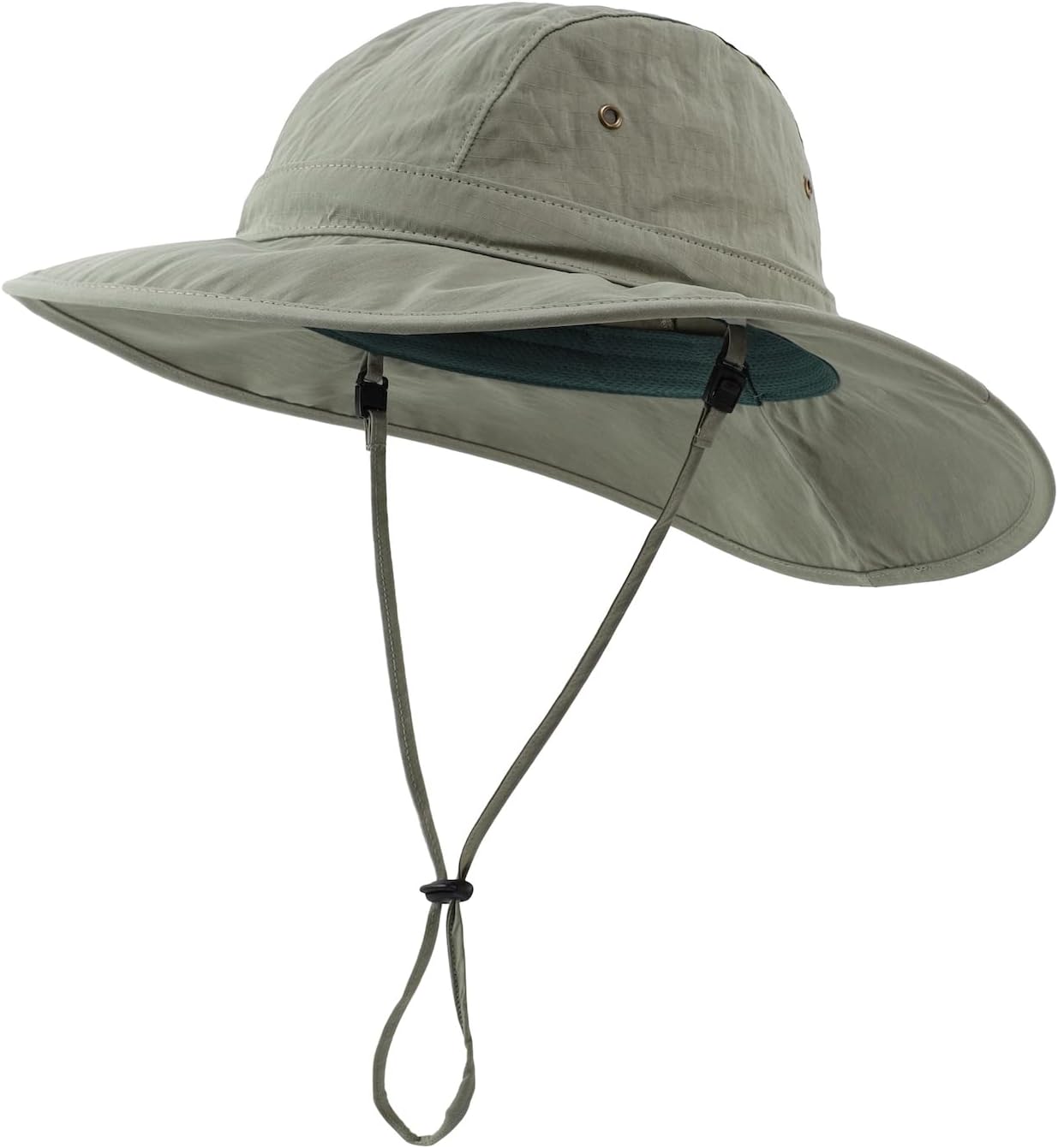 Home Prefer Summer UPF 50  Men' Bucket Sun Hat Wide Brim Fishing Hat Safari Hat