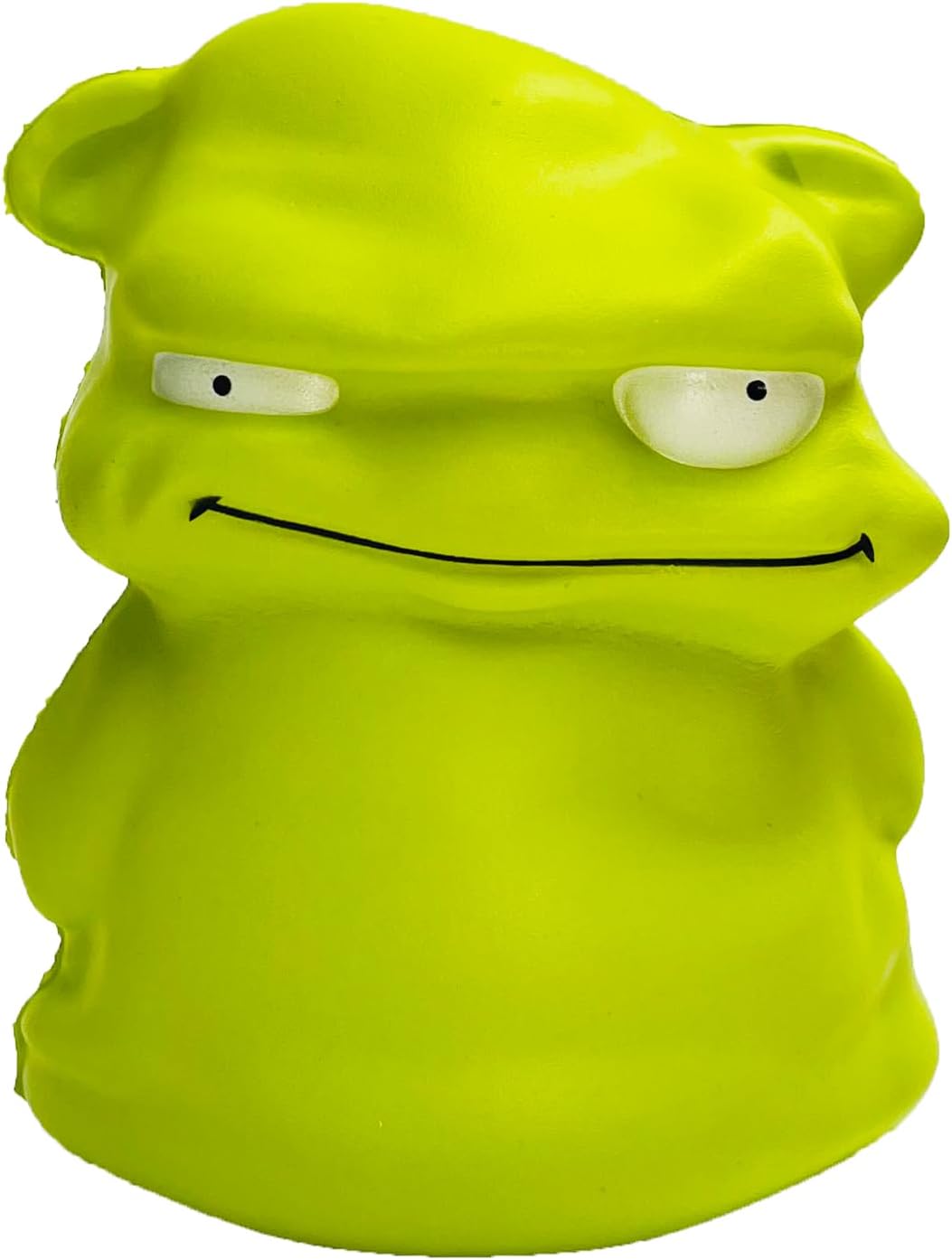 funnysquee Adorable Mini Green Monster Slow Rising Squishy, Stress Relief, Fun for Kids, in Convenient 4.7 Size