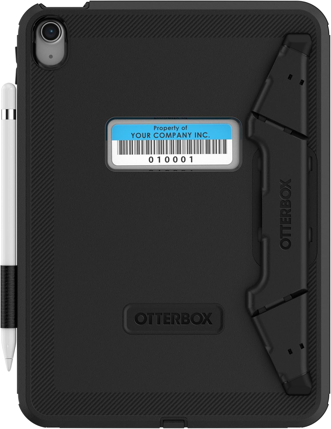 OtterBox DEFENDER FOR BUSINESS (Screenless Edition) W/EDU STAND for iPad 10th Gen (ONLY) - BLACK (Non-Retail Packaging)