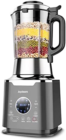 Joydeem Multifunctional Cooking Blender,High-Speed Countertop Blender JD-D16 with stew pot, Soybean milk maker, Hot and Cold, 9 One Touch Programs with 12H Delay Cook, 1200W, 59 Oz, Shakes and Smoothies, Nut Butters, Soups