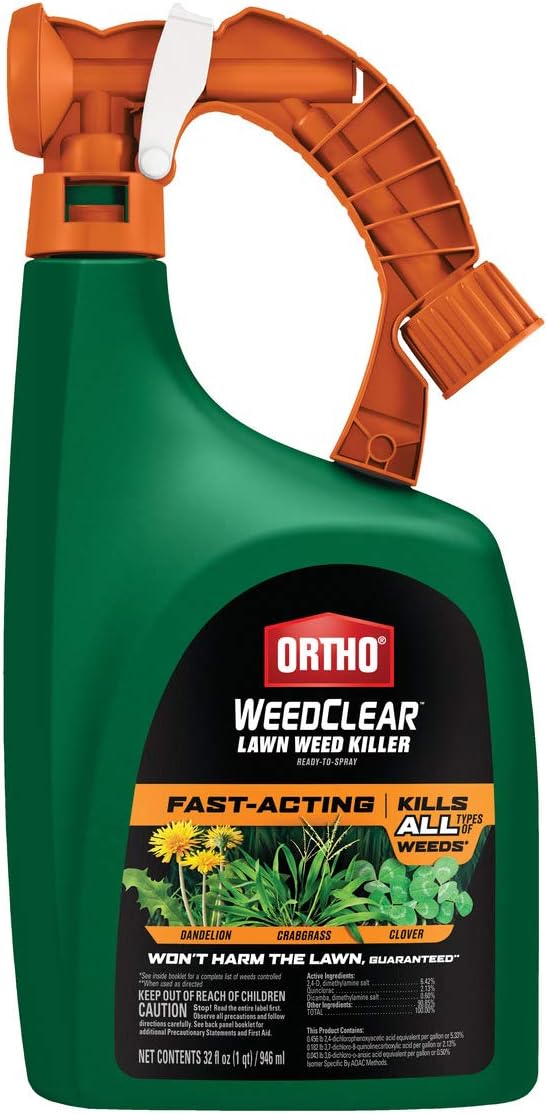 Ortho WeedClear Lawn Weed Killer Ready to Spray: For Northern Lawns, 32 oz.