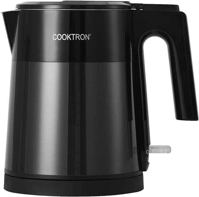 Electric+Kettle+1.2L%2c+Quiet+Boiling+Double+Wall+Hot+Water+Boiler+BPA-Free+Cool+Touch+Tea+Kettle%2c+Cordless+with+Auto+Shut-Off+%26+Boil+Dry+Protection%2c+1500W+Fast+Boiling%2c+Black