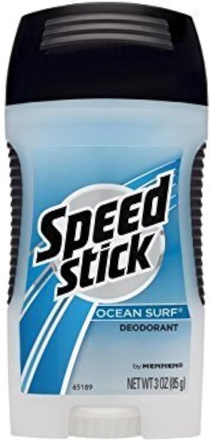 Speed Stick Solid Deodorant, Ocean Surf, 3 Ounce (Pack of 4)