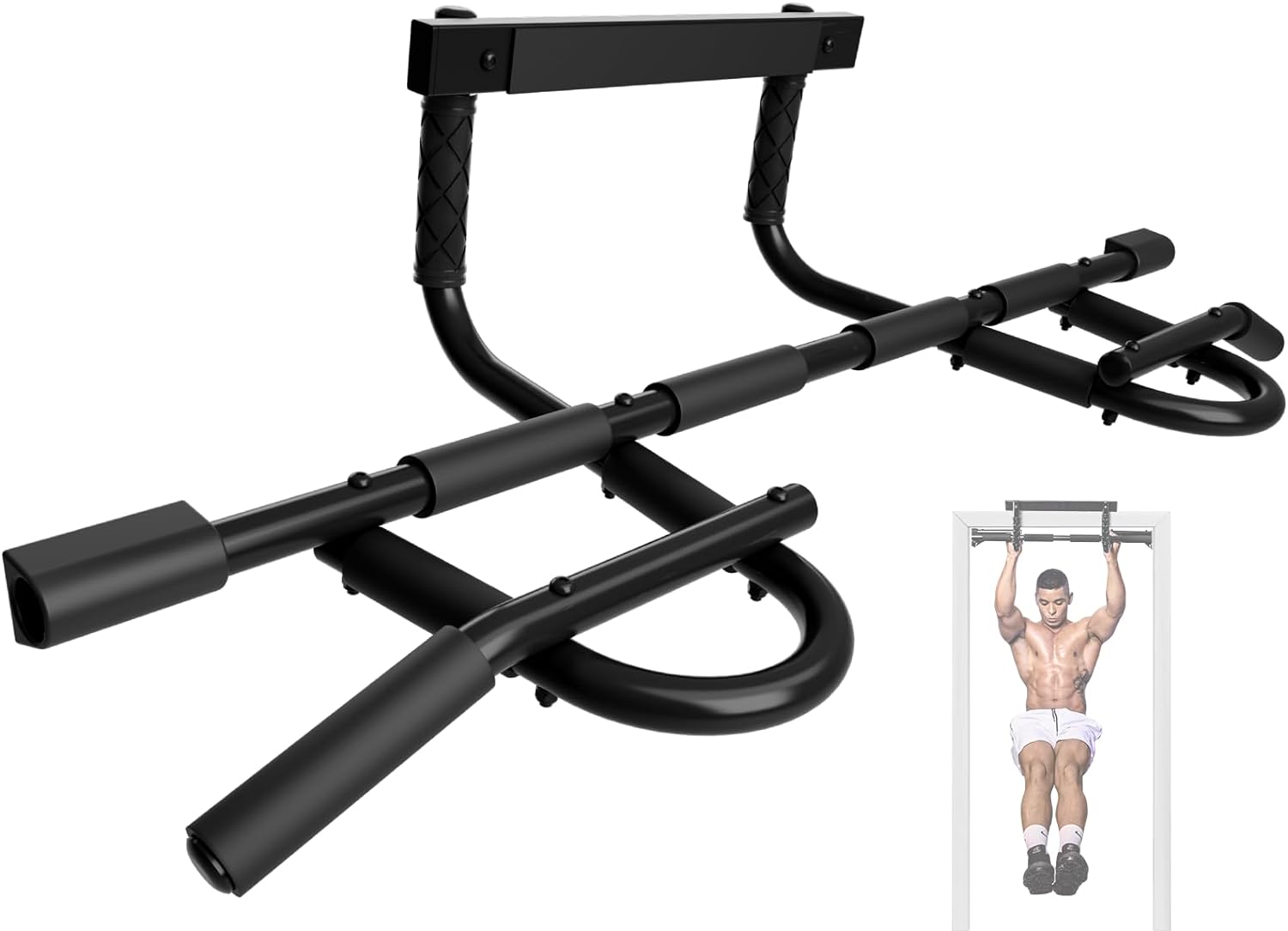 I must say it has become an absolute game-changer in my fitness routine! This versatile piece of equipment has transformed my home workouts, allowing me to build strength, increase muscle tone, and achieve my fitness goals in the comfort of my own space.First and foremost, the quality and sturdiness of this pull-up bar are outstanding. Upon installation, I was impressed by its solid construction and durable materials. The bar is designed to hold my weight securely, providing me with the confiden