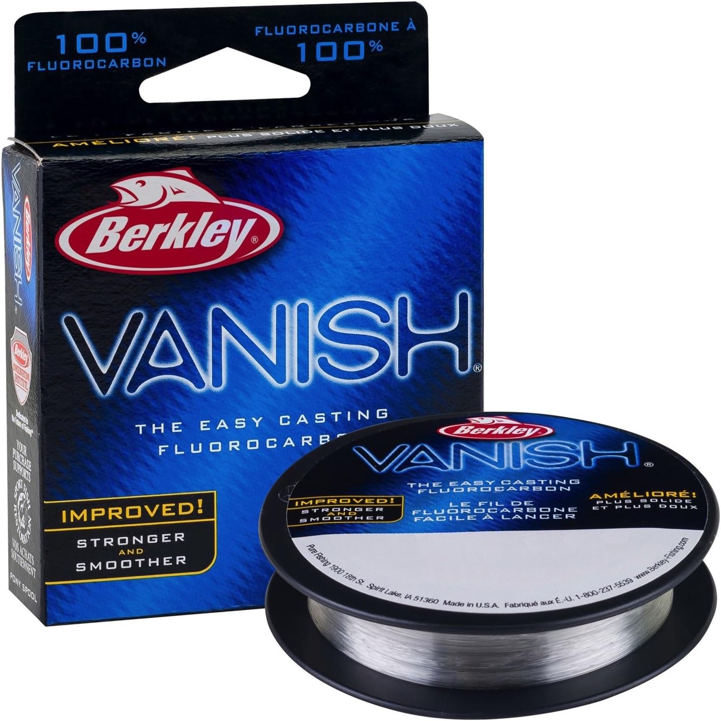 Berkley Vanish Fluorocarbon Fishing Line/Leader Material