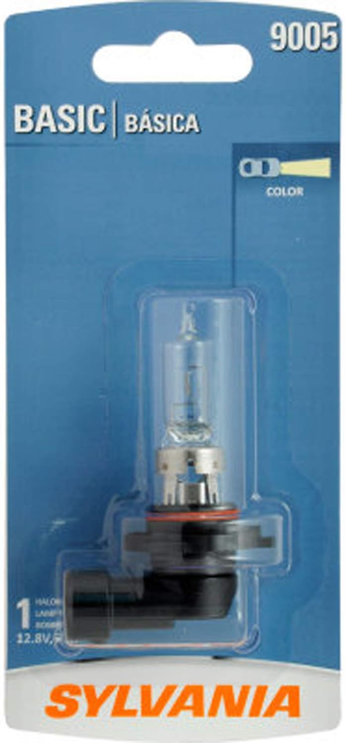 SYLVANIA - 9005 Basic - Halogen Bulb for Headlight and Daytime Running Lights (Contains 1 Bulb)