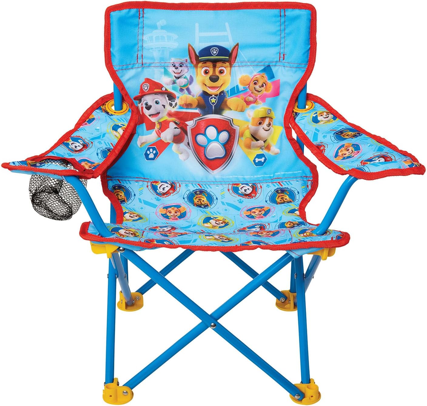 Paw Patrol Kids Camping Chair, Camp Fold N Go Chair with Carry Bag