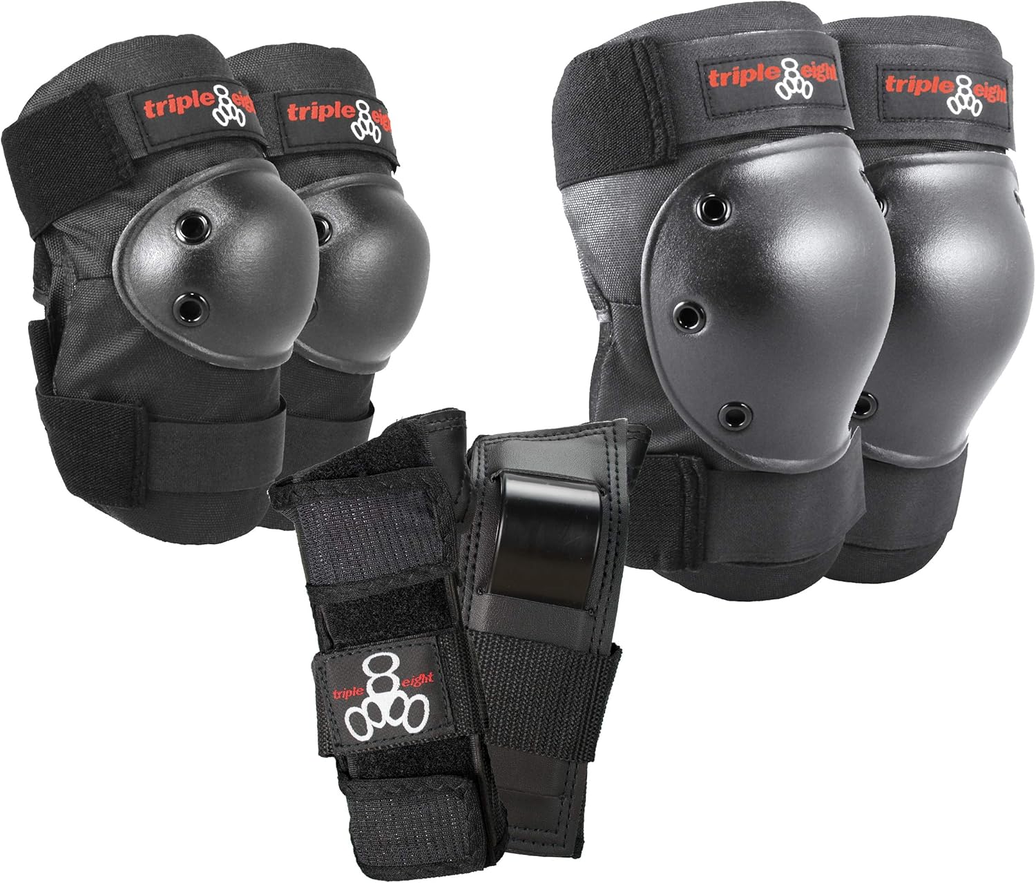 Triple Eight Saver Series Pad Set with Kneesavers, Elbowsavers and Wristsavers