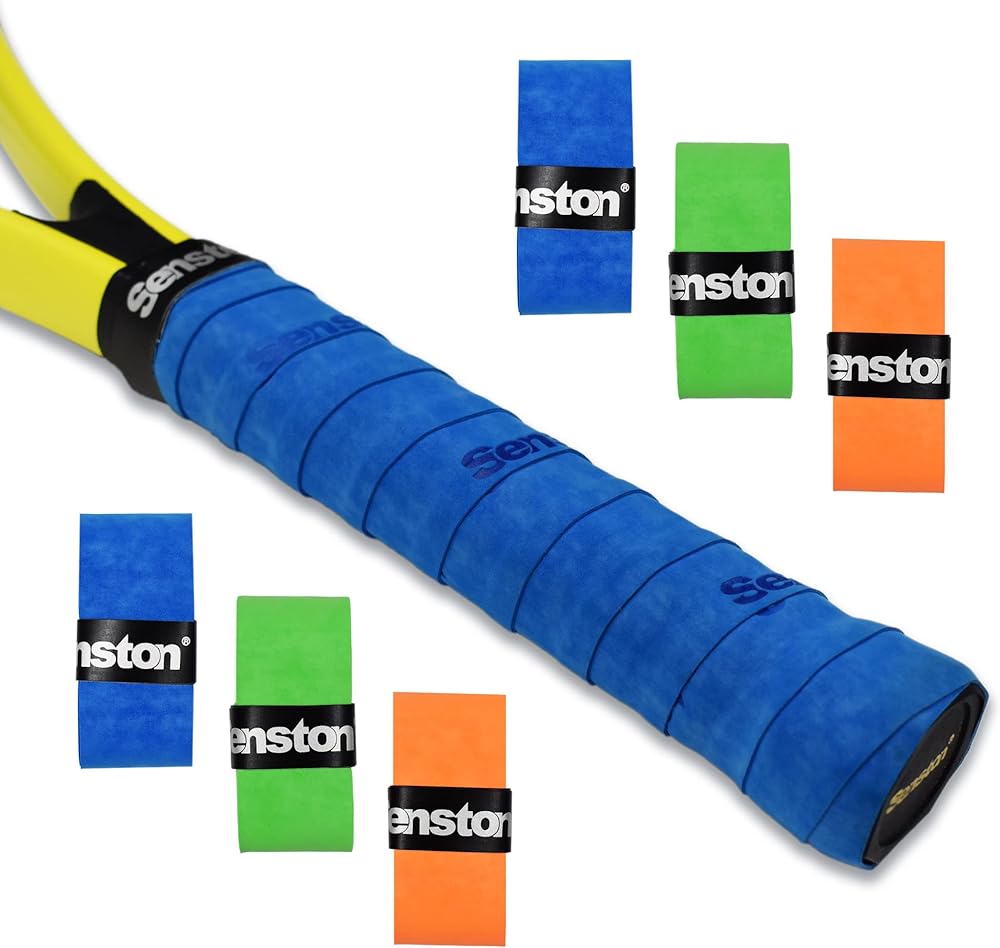 Senston Tennis Racket Grips Squash Badminton Racquet Overgrip Tape Pickleball Racket Handle Wrap