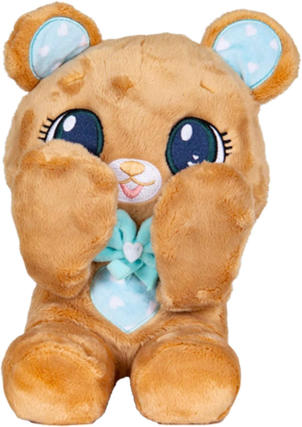 Peek-A-Boo Bear Plush - Stuffed Animal, Brown Bear Plush Doll - Great Gift for Kids Ages 1-3