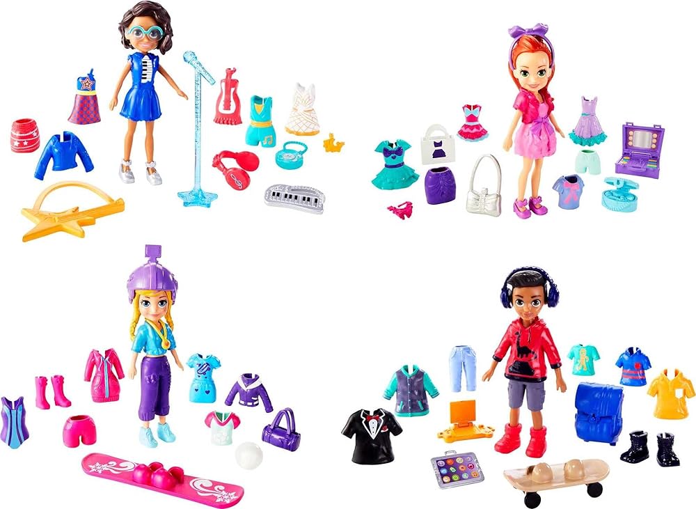 My six year old and three year old both love Polly Pocket. This size is hard to find in stores around us, so finding this big set at an affordable price as a great score!! Im so happy I purchased this set, my girls love it!