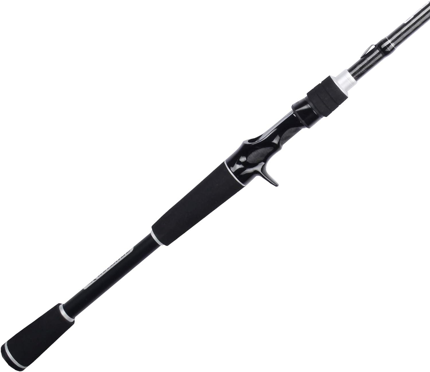 KastKing Perigee II Spinning & Casting Fishing Rods, Fuji O-Ring Line Guides, 24 Ton Carbon Fiber Casting and Spinning Rods - Two Pieces,Twin-Tip Rods and One Piece Rods