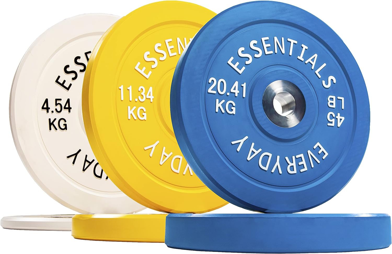 BalanceFrom Color Coded Olympic Bumper Plate Weight Plate