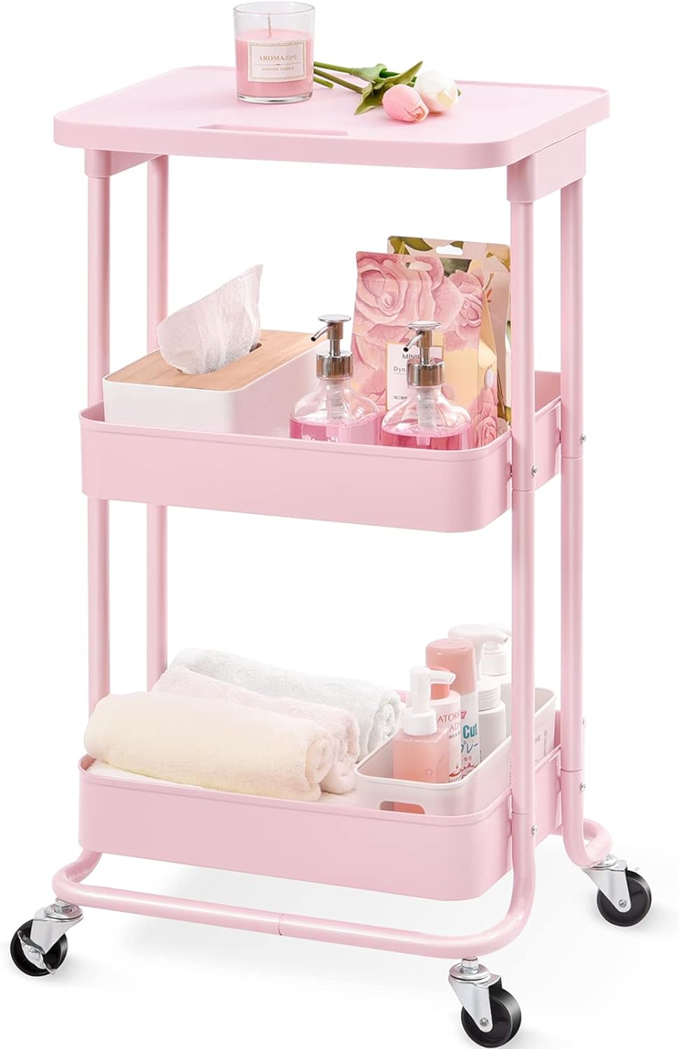 This cart is perfect for what Im using it for. Its so cute, easy to assemble, and so sturdy.