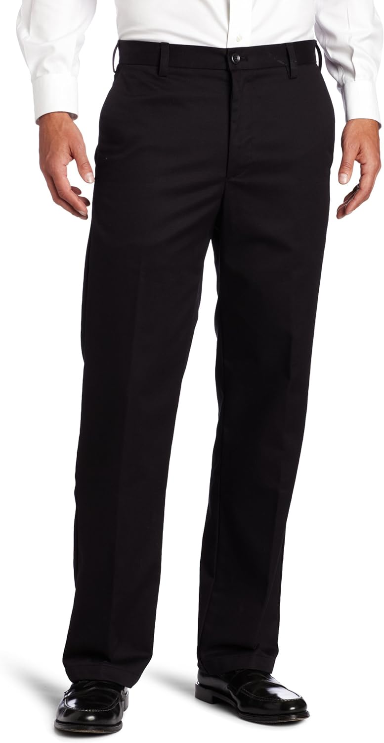 IZOD Men's American Chino Flat Front Straight Fit Pant