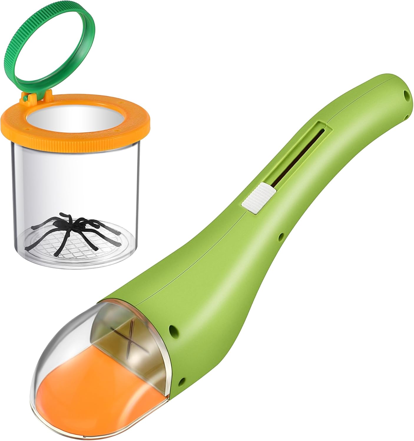 Insect Bug Catcher with Magnifying Insect Bug Box, Contactless Quick Release Insects Catching Tool, for Home Boy Girl Viewing Insects Nature Explore