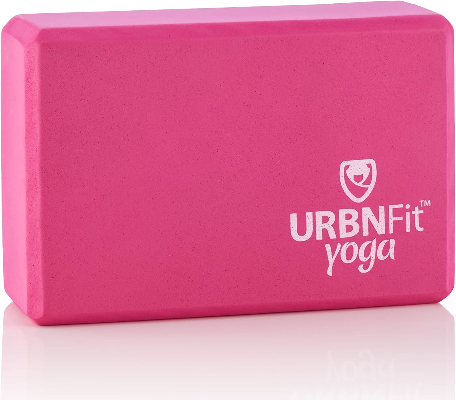 URBNFit Yoga Block - 1PC - Moisture Resistant High Density EVA Foam Block - Improve Balance and Flexibility Perfect for Home or Gym - Free PDF Workout Guide