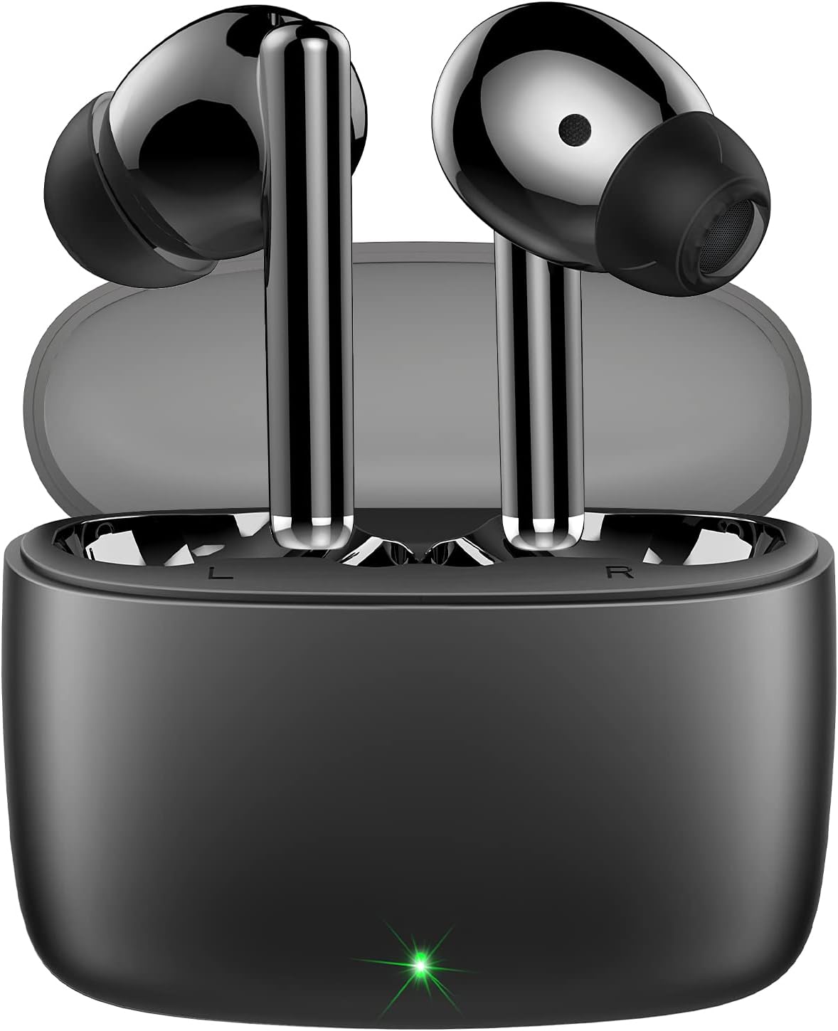 These are awesome dupes for Apple AirPods, at only a fraction of the price! And much more comfortable than them. The sound is really rich and even at a relatively low volume, it blocks out other sound around you. Which is perfect for me since I work in an office environment. It paired right away to my phone without issues, and the touch feature on each earbud to change volume/songs is really cool. Its pretty sensitive so you dont have to push very hard. And I like that not all the controls are