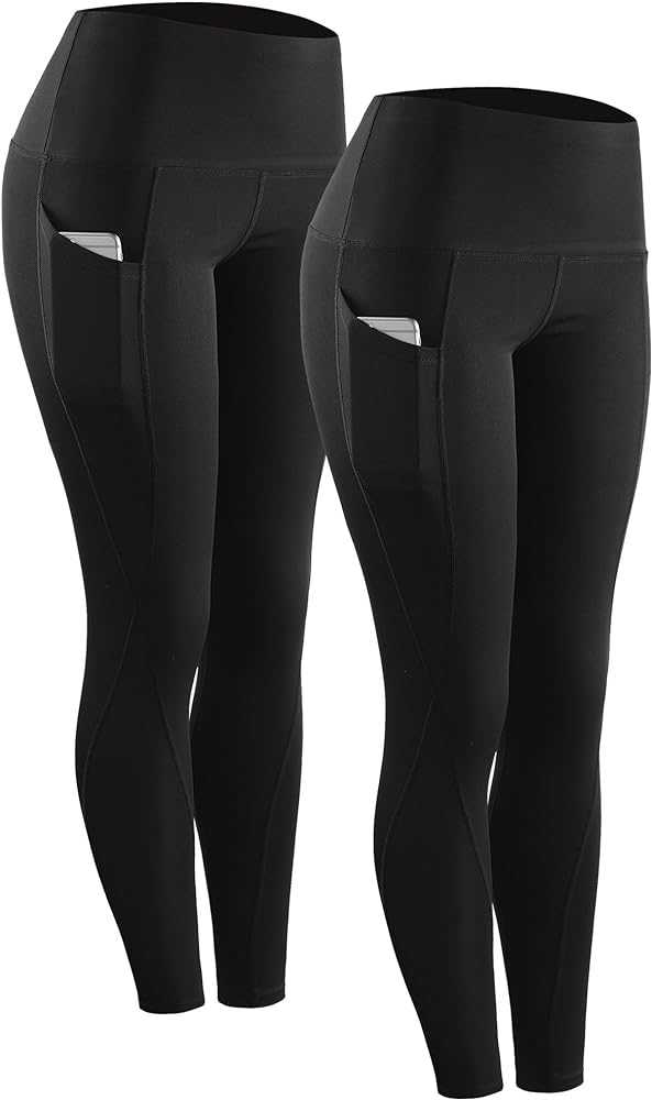 NELEUS High Waist Running Workout Leggings for Yoga with Pockets