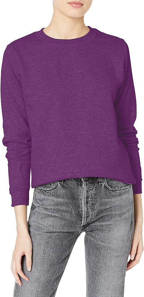 Gildan Womens Fleece Crewneck Sweatshirt, Style G18000Fl