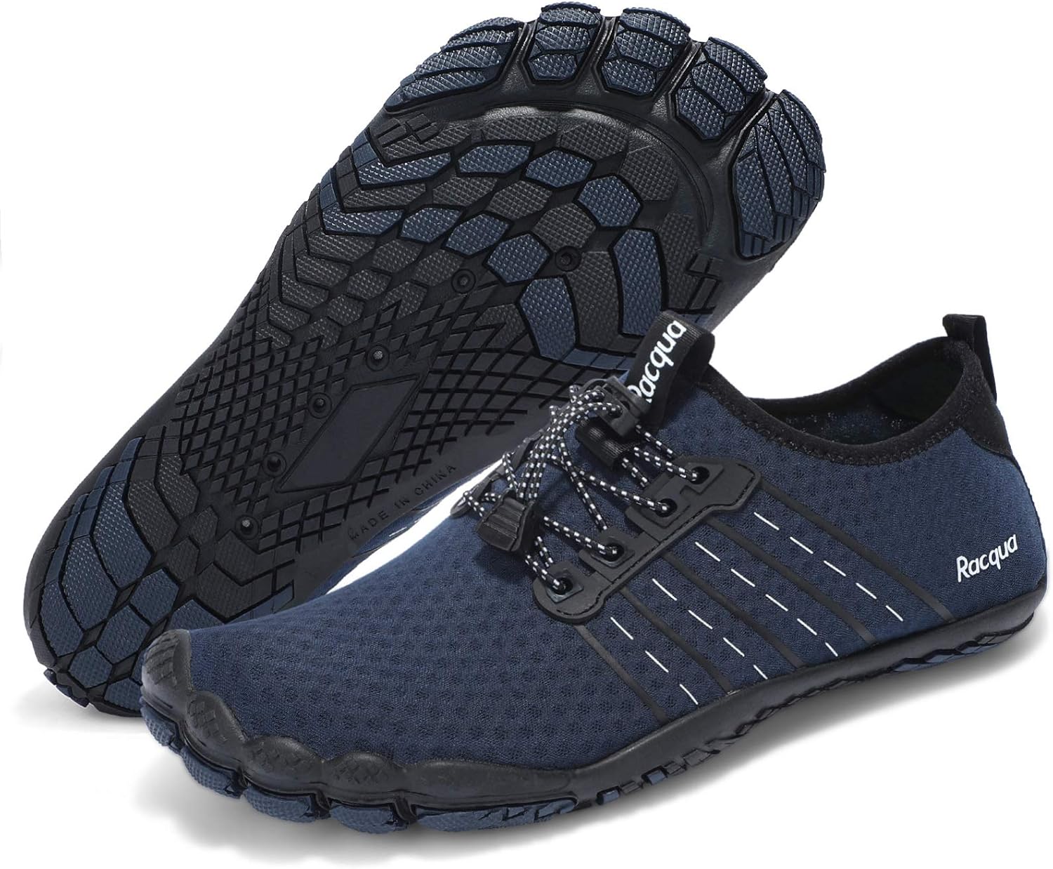 Racqua Water Shoes Quick Dry Barefoot Beach Aqua Sport Swim Surf Pool Hiking Diving Walking for Men Women