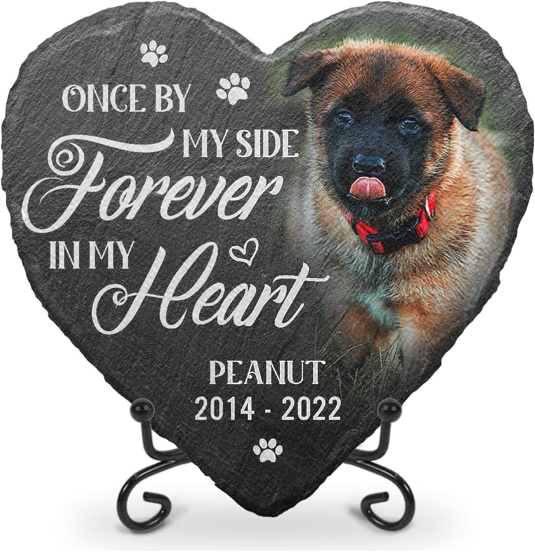 Pawfect House Dog Memorial Gifts for Loss of Dog, Dog Memorial Stone, Pet Memorial Gifts, Pet Loss Gifts, Pet Memorial Stone, Cemetery Decorations for Grave, Cat Memorial Gifts, Gifts for Cat Lovers