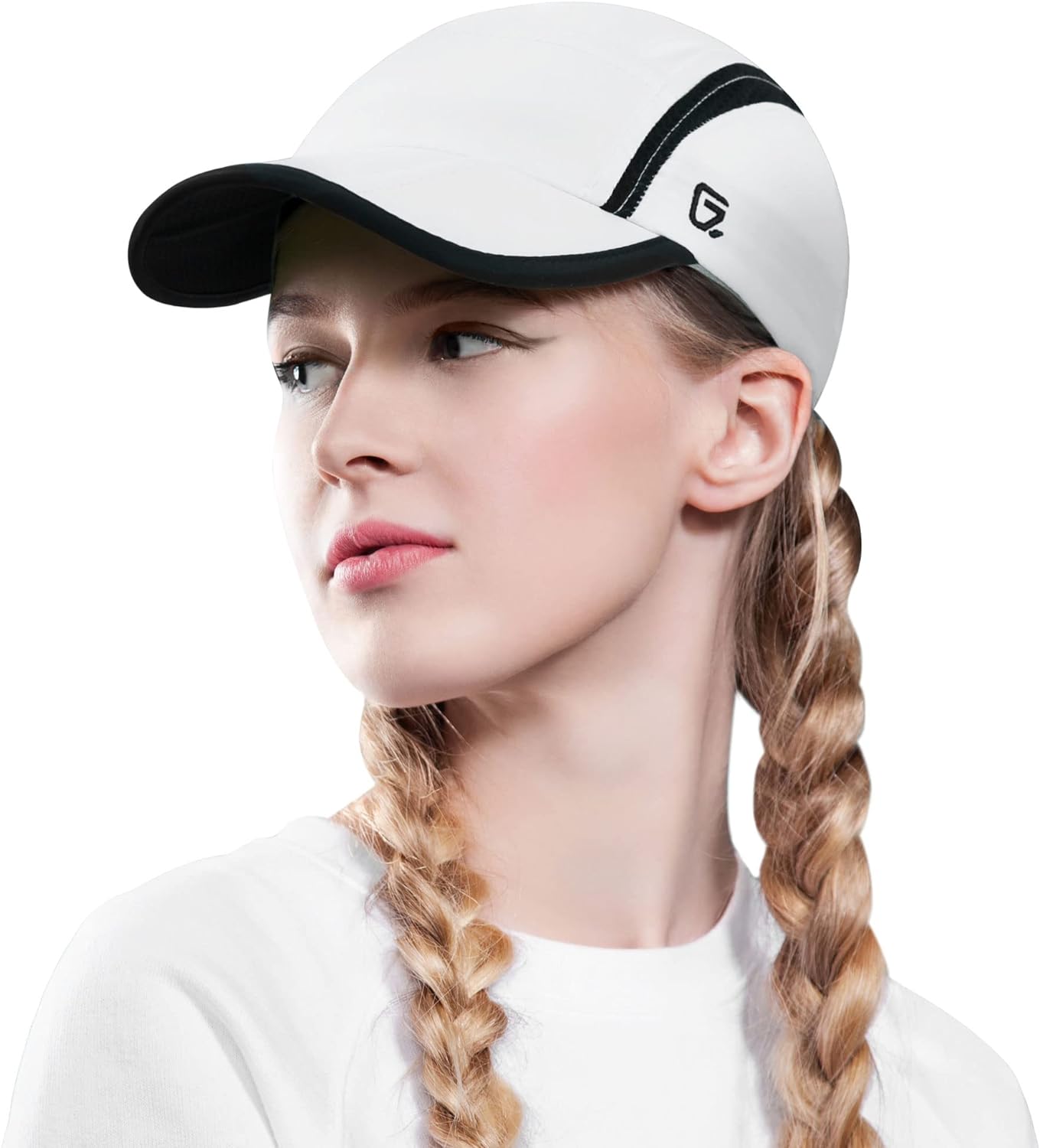 GADIEMKENSD Women' Foldable Light Cap Quick Dry Ultra-Thin Unstructured Run Hat