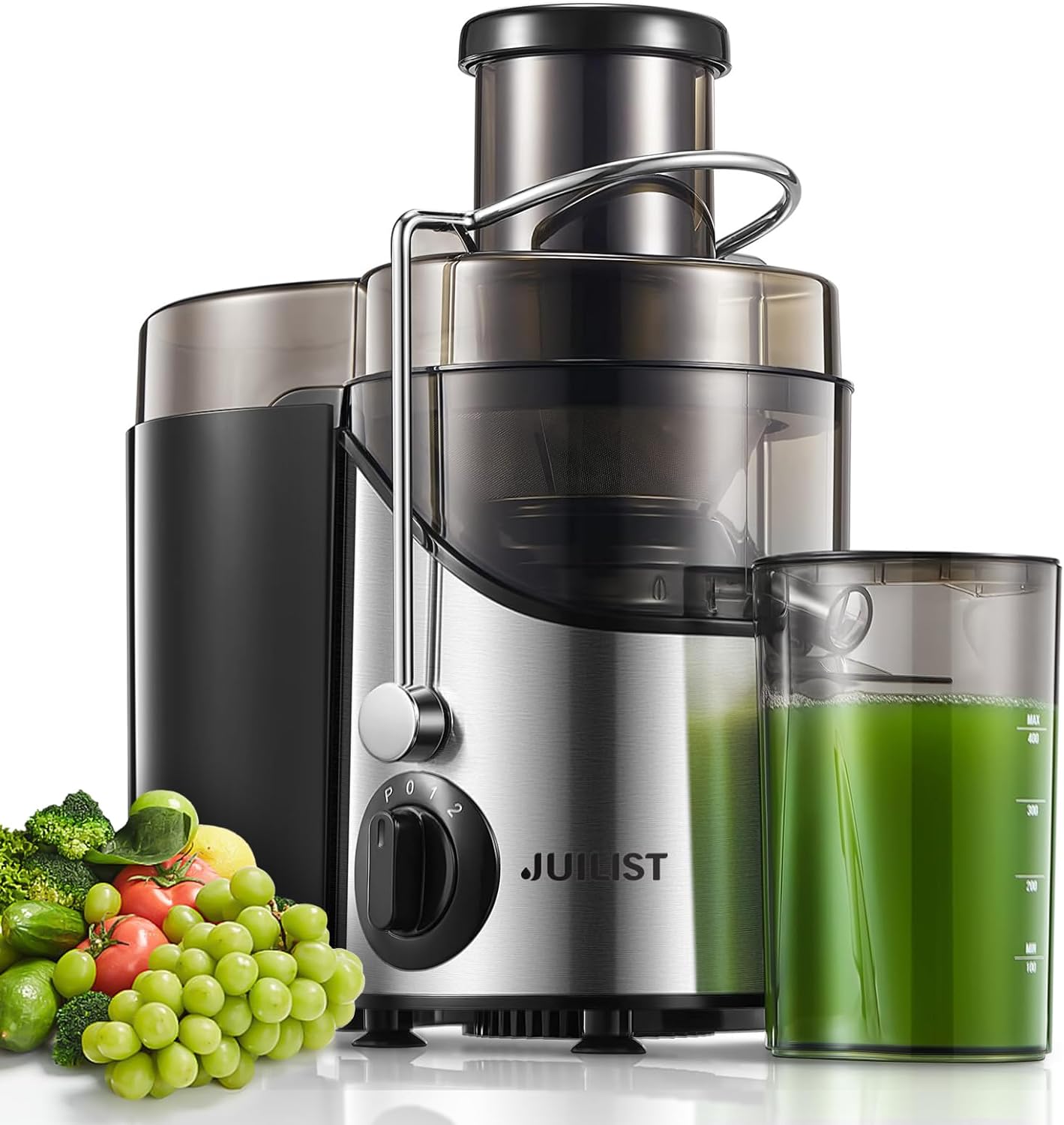 Juicer+Machines%2c+Juilist+3%22+Wide+Mouth+Juicer+Extractor+Max+Power+800W%2c+for+Vegetable+and+Fruit+with+3-Speed+Setting%2c+400W+Motor%2c+Easy+to+Clean