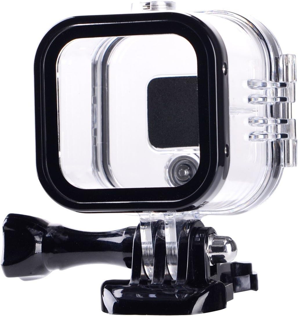 Suptig Replacement Waterproof Case Protective Housing for GoPro Hero Session Hero4 Session Hero5 Session Camera for Underwater Use Water Resistant up to 196ft (60m)