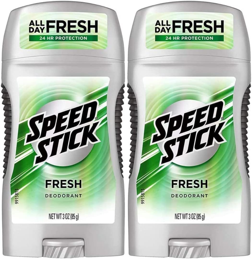 Speed Stick Deodorant, Fresh, 3 Ounce (Pack of 2)