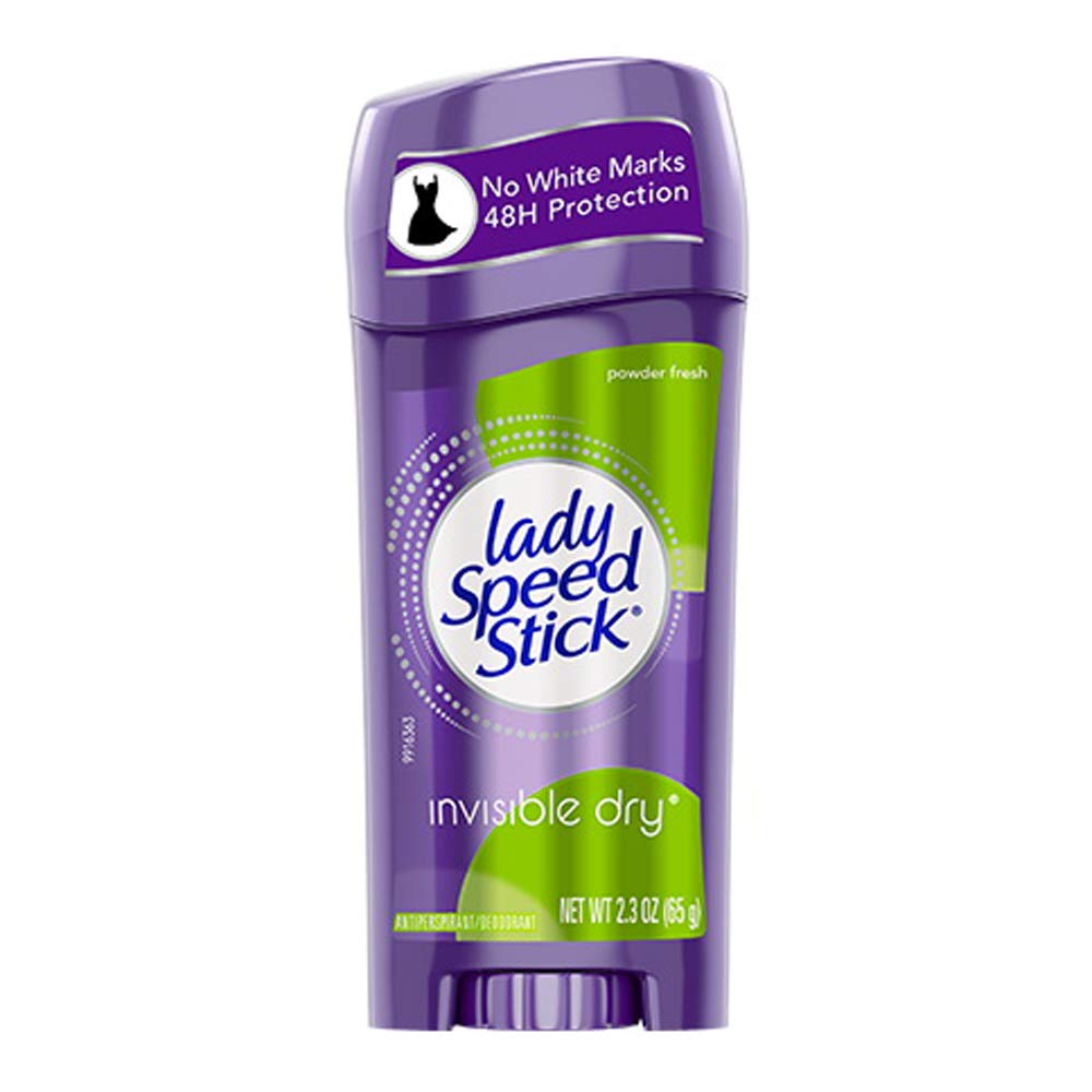 Lady Speed Stick Deodorant 2.3oz Powder Fresh Power (2 Pack)