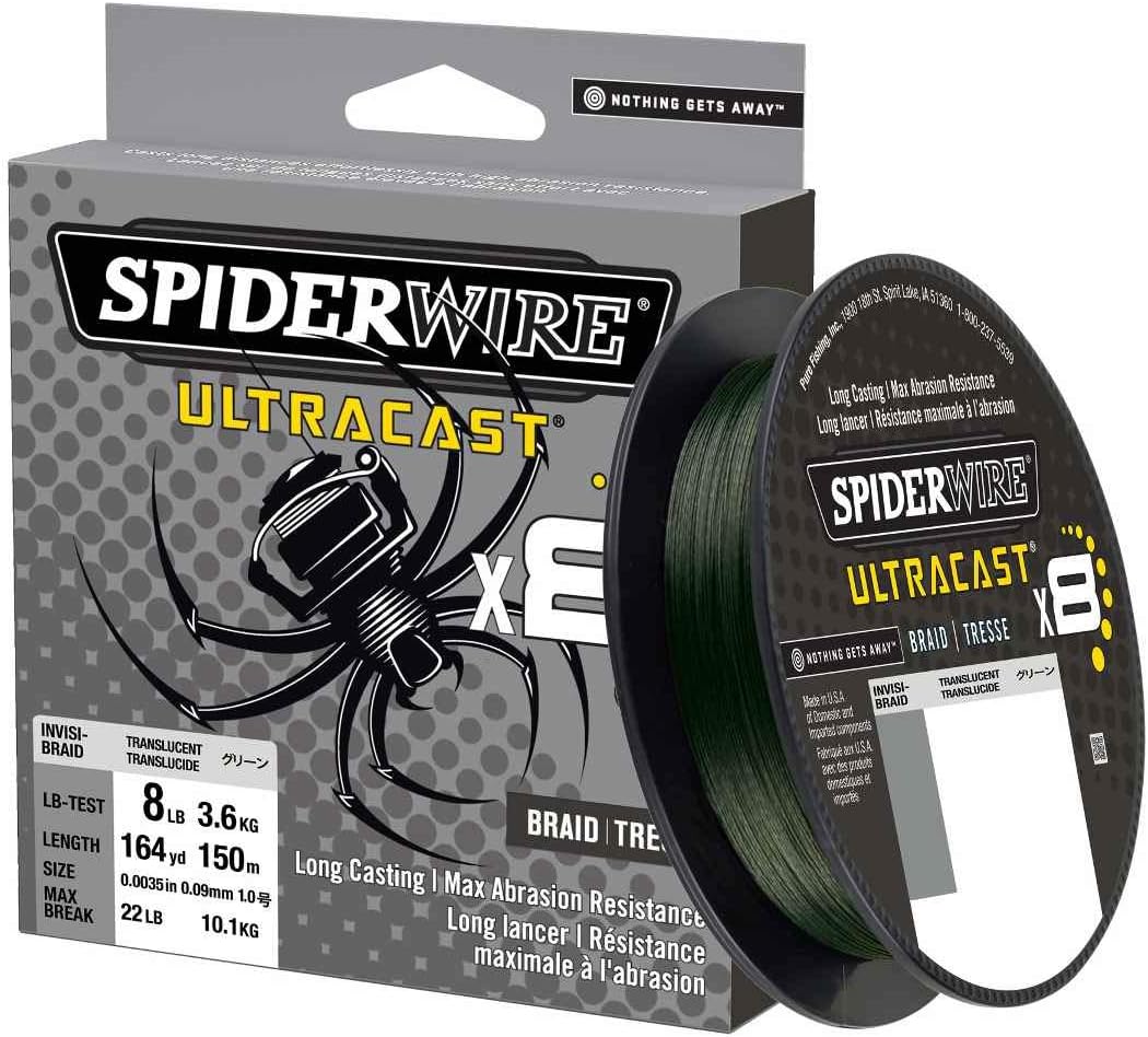 SpiderWire Ultracast Braid Invisibraid-Translucent 0.006in | 0.15mm